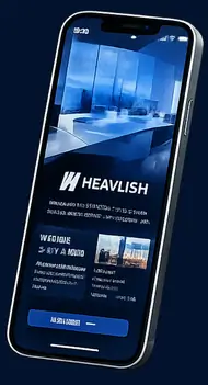 HEAVLISHのスマートフォン表示イメージ
