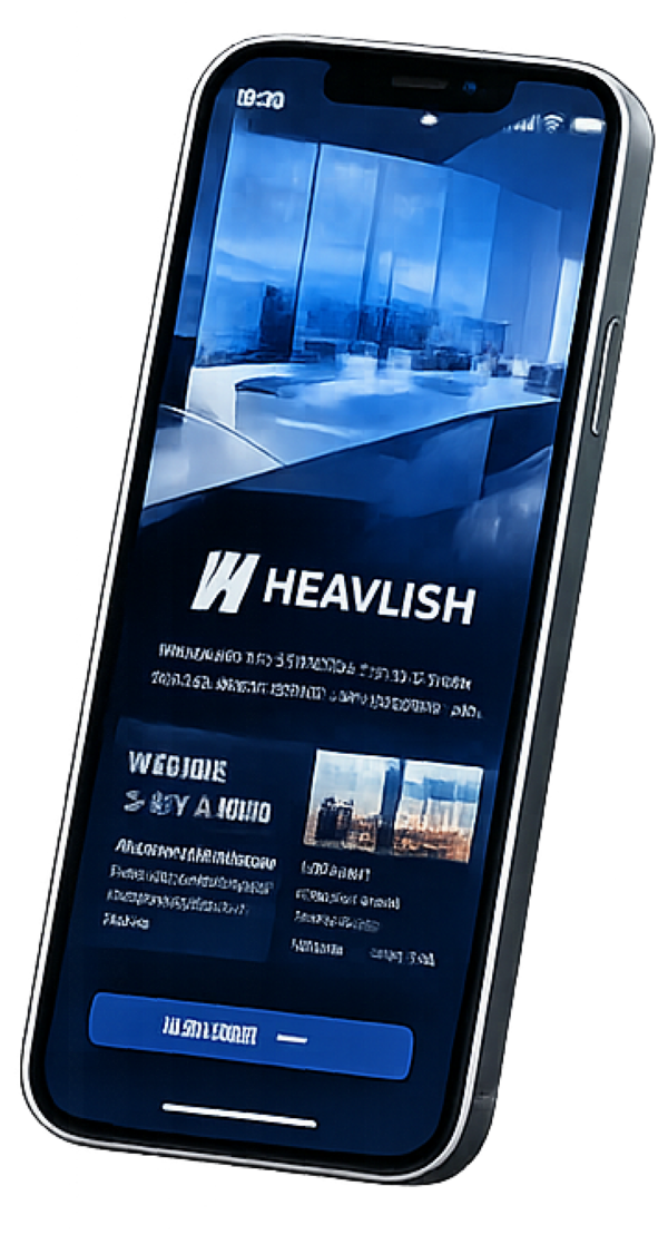 HEAVLISHのスマートフォン表示イメージ