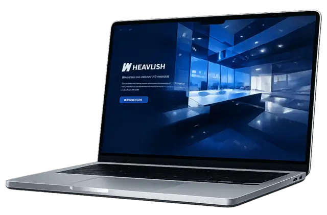 HEAVLISHのWebサイト制作イメージ